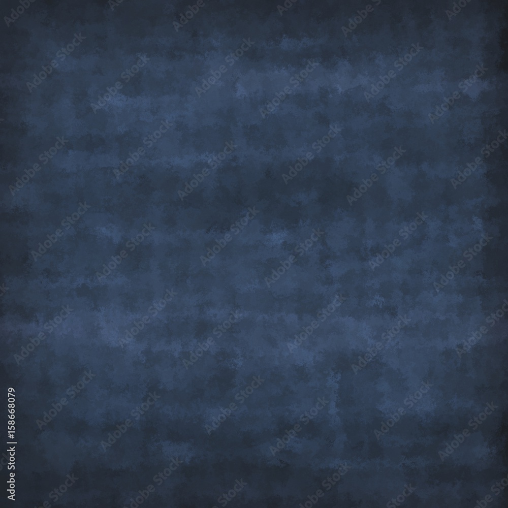 Indigo blue grunge grungy old parchment texture border background