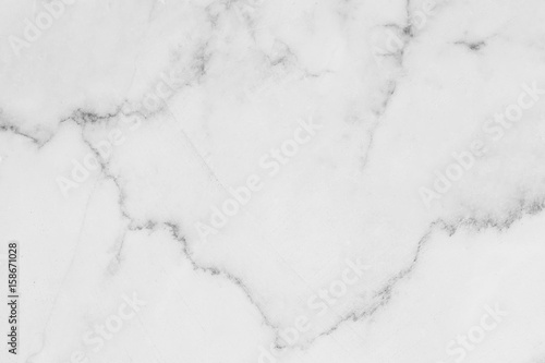 White marble texture with natural pattern for background © Narasak