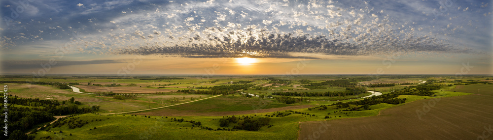 Summer Morning Panoramic Summer Morning Panoramic