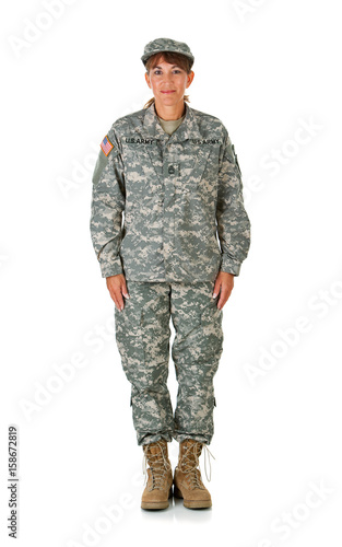 Soldier: Standing with Hands to Sides