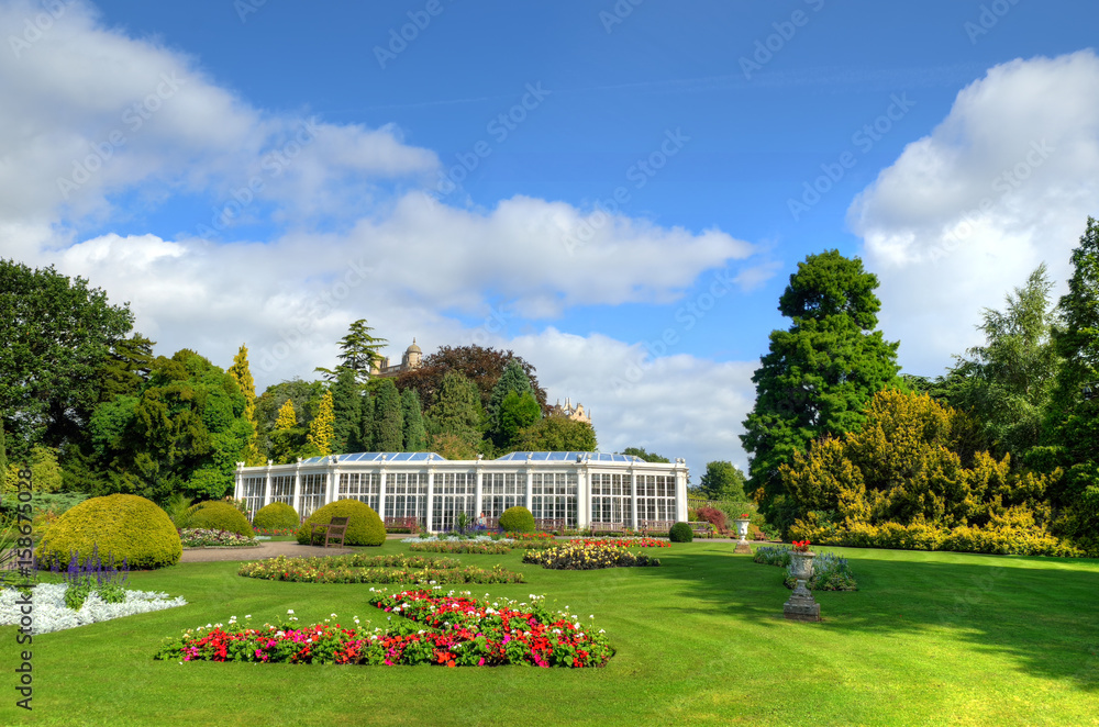 Camellia House, Wollaton Park, Nottingham, UK..
