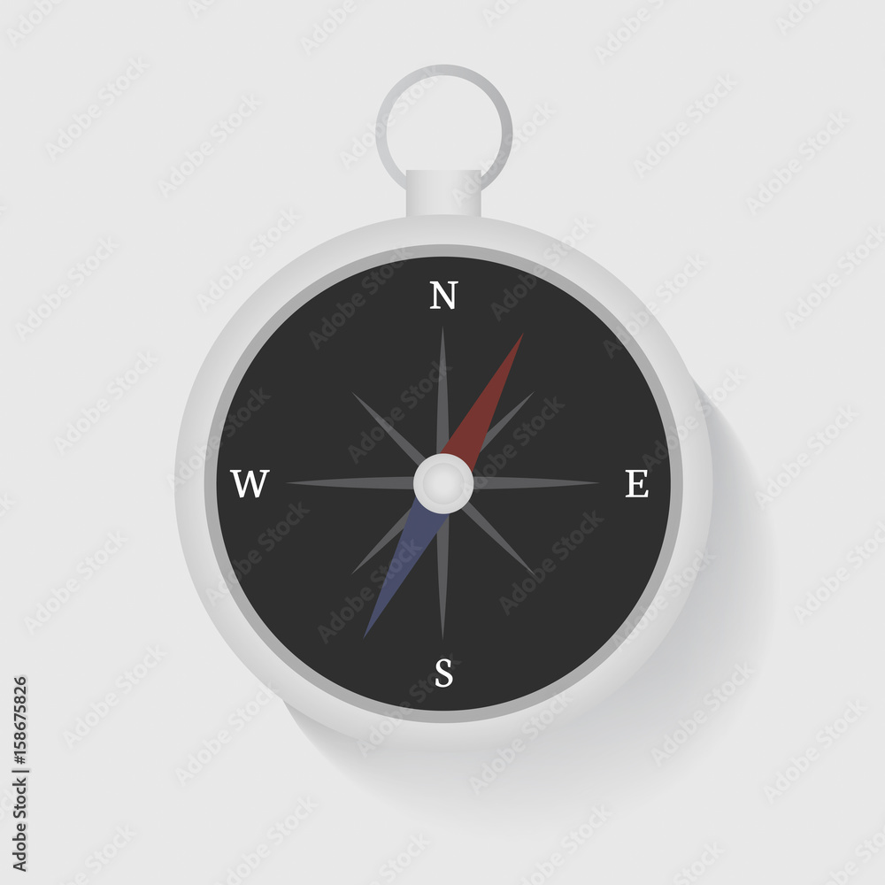 Compass Direction Graphic Illustration Vector Compass Direction Graphic Illustration Vector