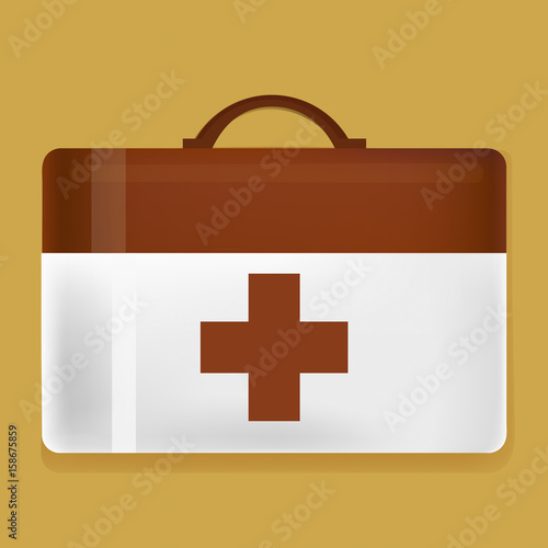 First Aid Kit Graphic Illustration Vector