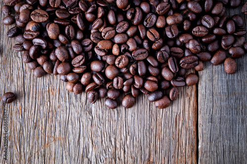 Brown coffee bean background