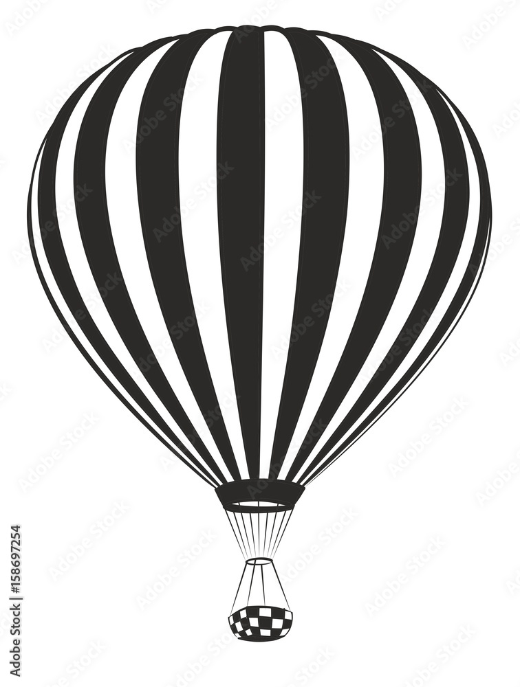 Naklejka premium Big balloon. 