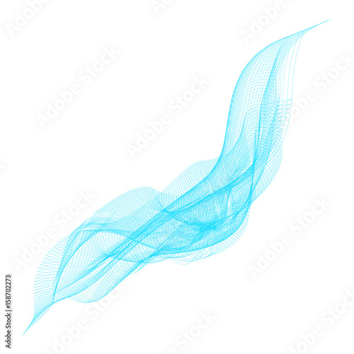 abstract Wave lines background