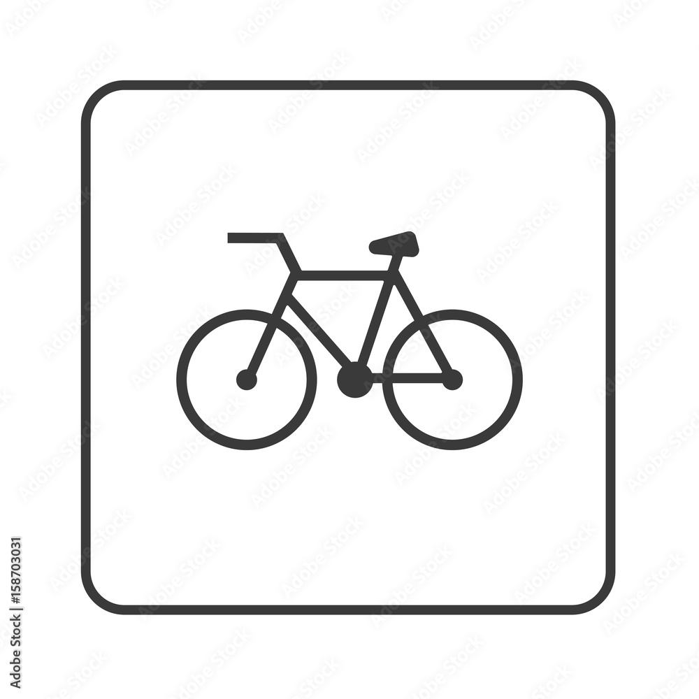Fahrrad - Simple App Icon Fahrrad - Simple App Icon
