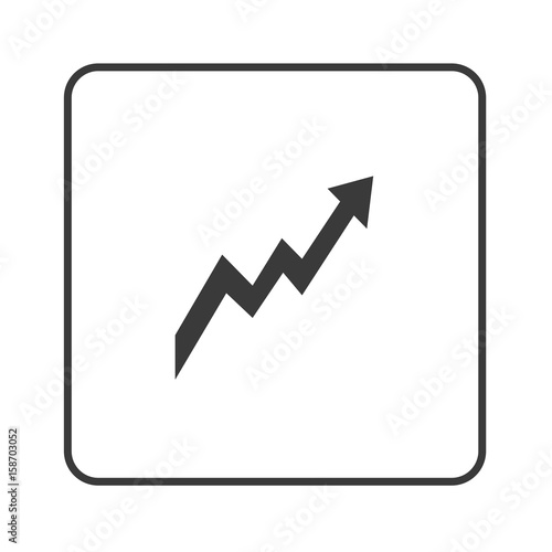 Anstieg - Kurs - Statistik - Simple App Icon
