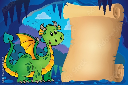 Parchment in fairy tale cave image 6