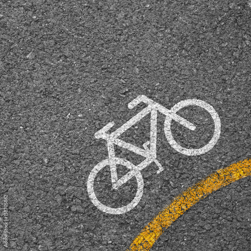 Bicycle icon background texture with some fine grain