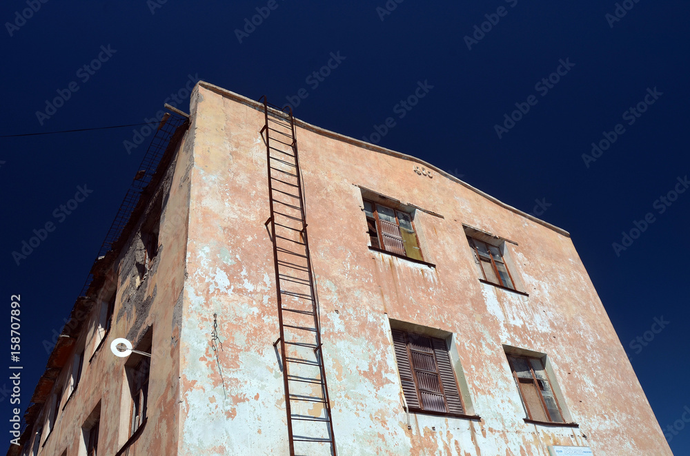 Urban decay.Sary Shagan.Kazakhstan Urban decay.Sary Shagan.Kazakhstan