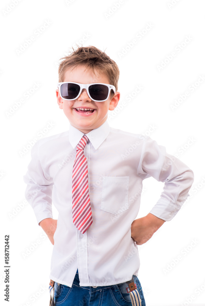 Kleiner Junge ganz cool Kleiner Junge ganz cool