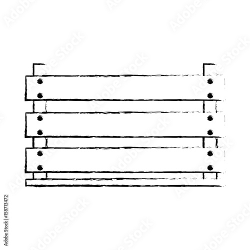 Wood box empty icon vector illustration graphic design