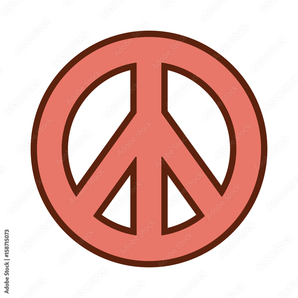 peace symbol isolated icon vector illustration design peace symbol isolated icon vector illustration design