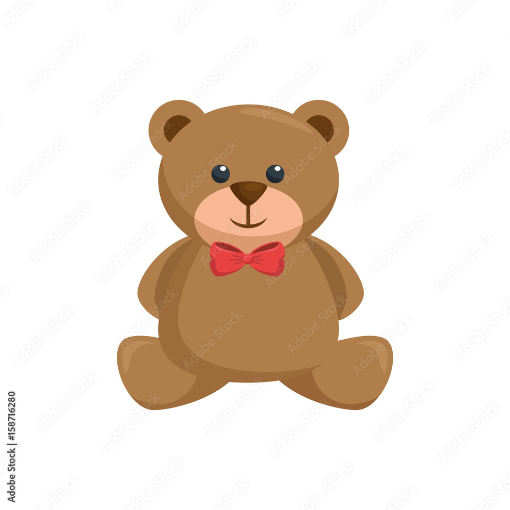 Teddy bear toy icon vector illustration graphic design Teddy bear toy icon vector illustration graphic design