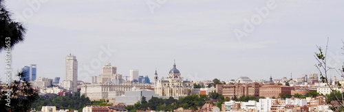 Panoramic view of Madrid