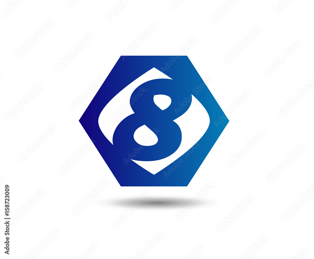 An eight an infinity in just one symbol
An eight an infinity in just one symbol