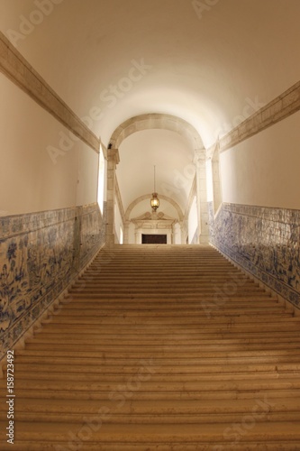 Escalier du monastère Saint-Vincent à Lisbonne, Portugal