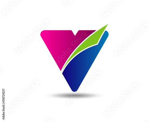 Free Download Vector V logo icons
 - GFXLoad