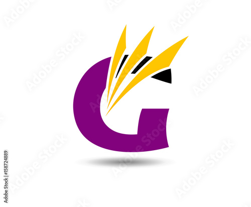 Letter g logo icon design template elements 