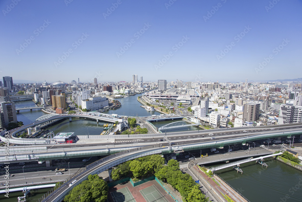 Obraz premium 大阪の風景