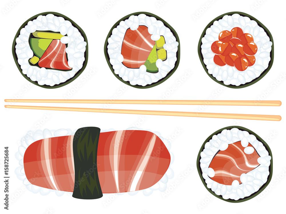 Set of Sushi Set of Sushi