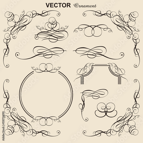 フレーム オーナメント 飾り罫 飾り囲み 囲み罫 Hand Drawn Ribbon Vector Stock Vector Adobe Stock