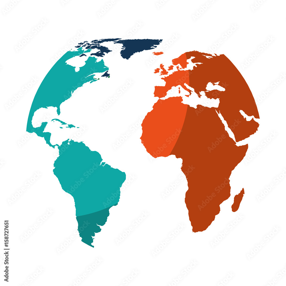 Obraz premium world planet earth icon vector illustration design