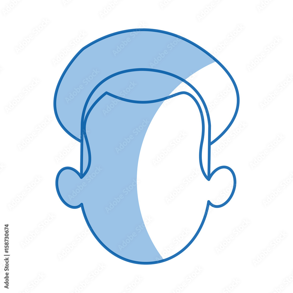 head man faceless avatar simple image vector illustration head man faceless avatar simple image vector illustration