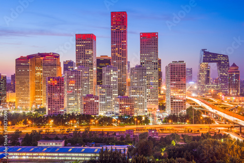 Beijing  China Skyline