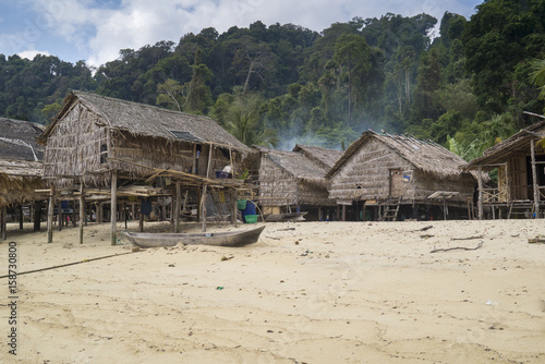 Sea Nomads Village on Koh Surin