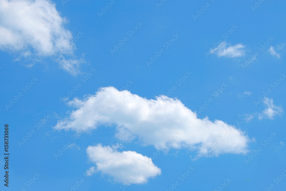 Blue sky with clouds Blue sky with clouds