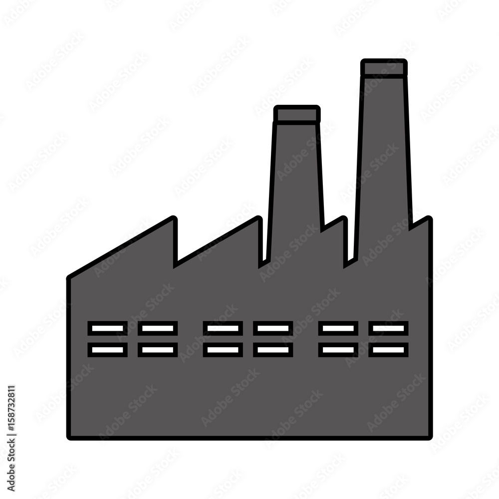 factory building isolated icon vector illustration design factory building isolated icon vector illustration design