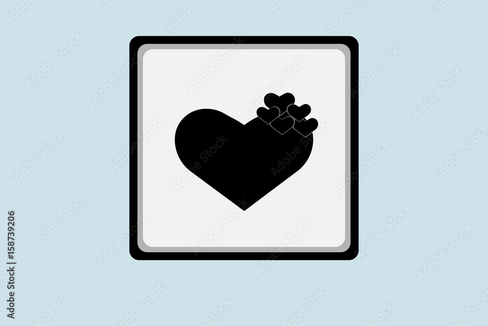 heart for valentine day background.vector and illustration heart for valentine day background.vector and illustration