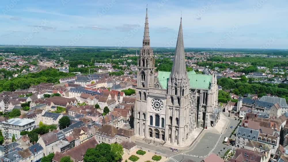 France, Eure et Loir, Chartres, Notre Dame Cathedral of Chartres listed as Wolrd Heritage by UNESCO France, Eure et Loir, Chartres, Notre Dame Cathedral of Chartres listed as Wolrd Heritage by UNESCO