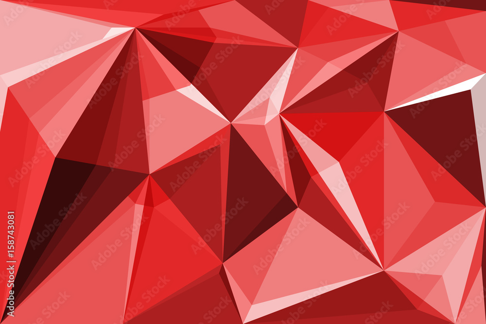Fototapeta premium abstract polygon art wallpaper background.vector and illustration