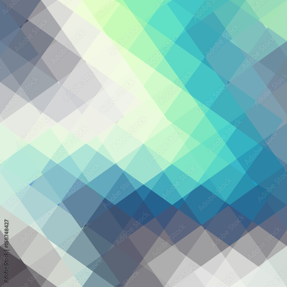 Obraz premium Geometric abstract diagonal pattern in low poly style.