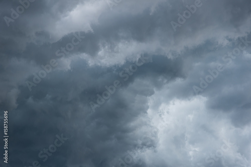 dark storm clouds for background