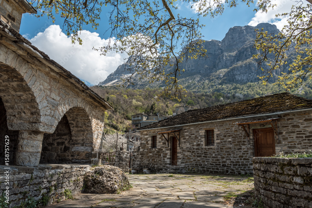 Mikro Papingo located in Epirus, North of Greece