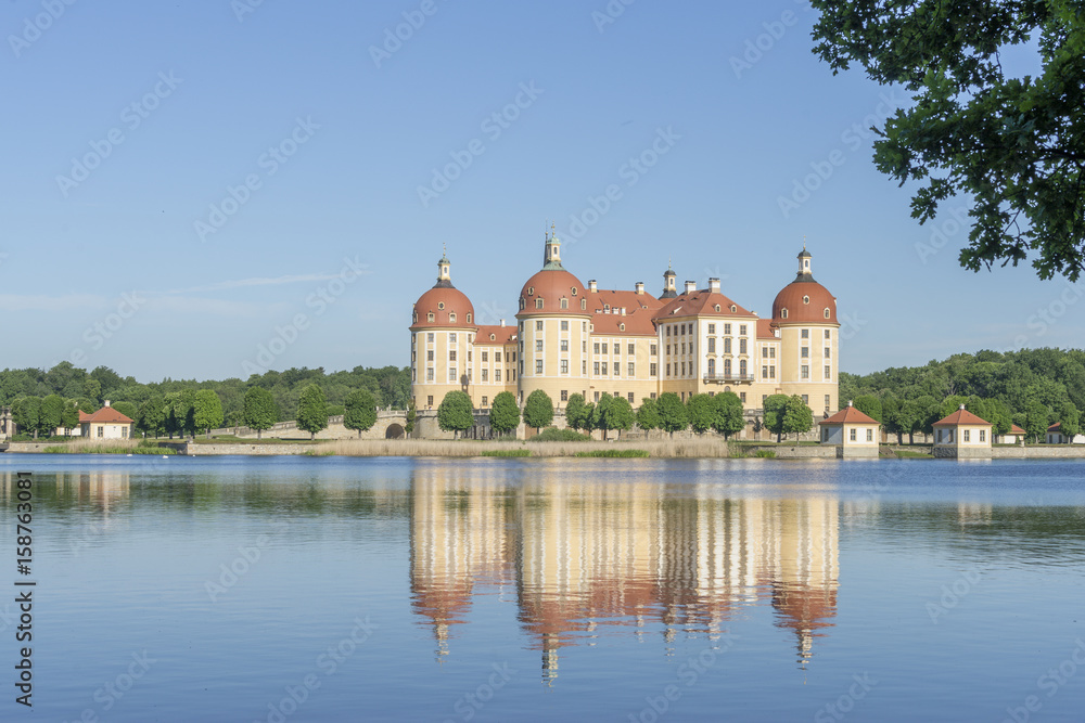 Fototapeta premium Schloss Moritzburg bei Dresden