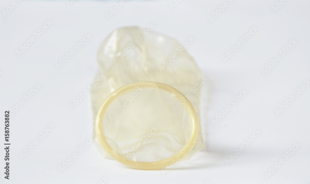 condom protection for safe sex on white background condom protection for safe sex on white background