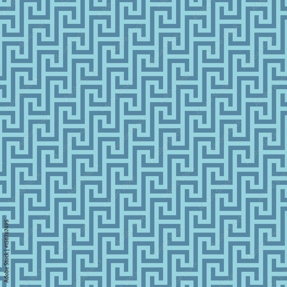 Classic meander seamless pattern. Classic meander seamless pattern.