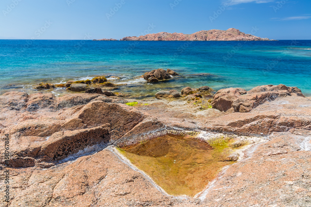 Isola Rossa (Red Island) is a very nice village which overlooks the Gulf of Asinara. Its name derives from the little rocky red island situated in front of the city