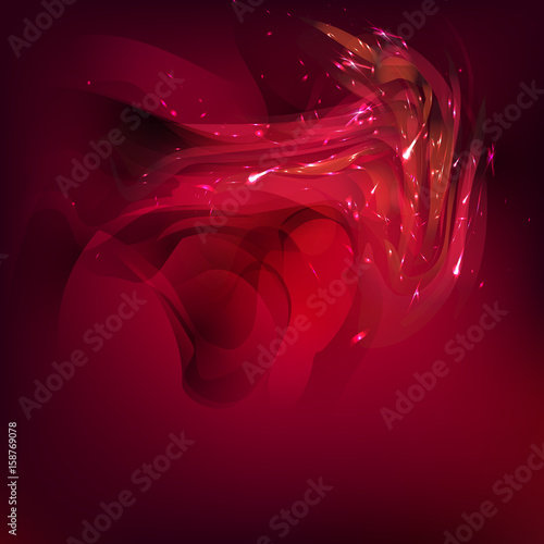 Abstract  red vector background