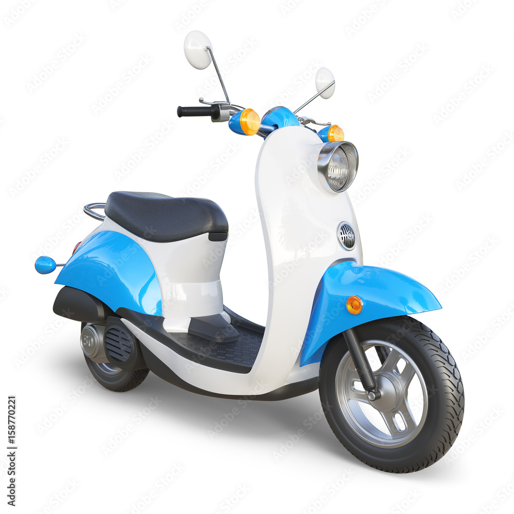 Obraz premium Klasyczna hulajnoga retro