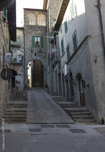 Medieval town of Abbadia San Salvatore, inside the historical walls  © greta gabaglio