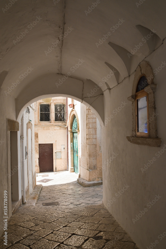 Alleyway. Putignano. Puglia. Italy. 