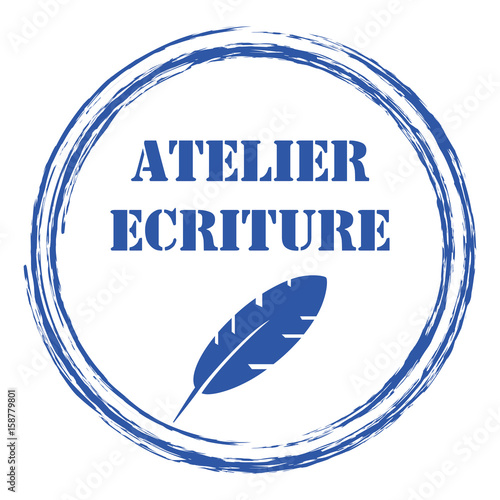 Logo atelier écriture.