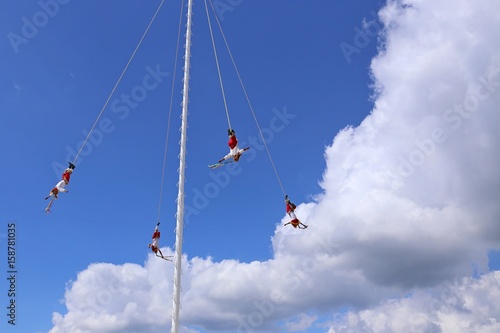 Voladores, the Bungee jumpers from Mexico