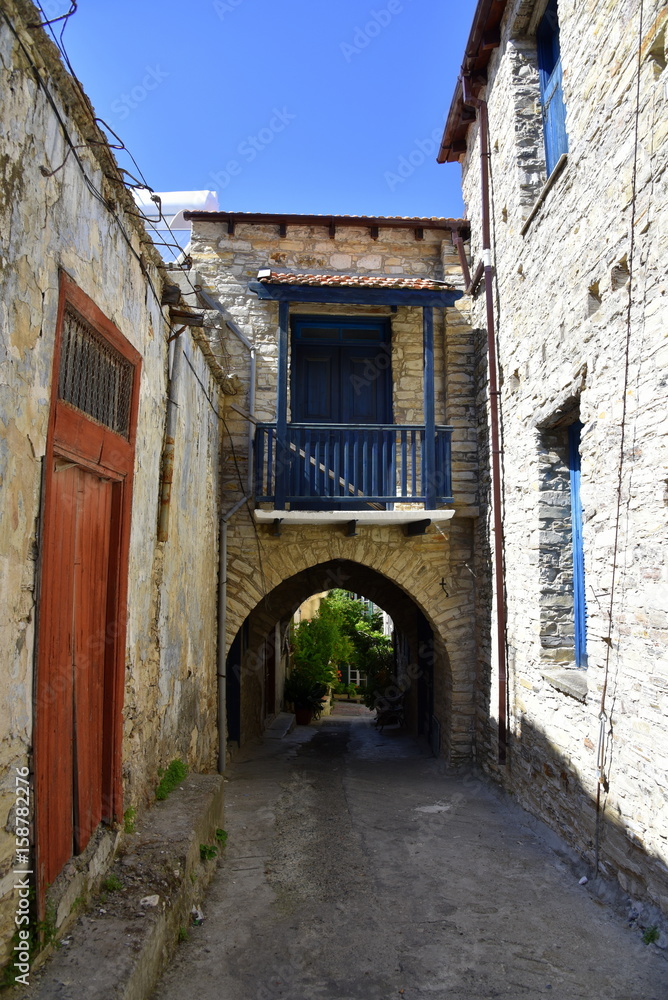 Lefkara alley, Cyprus 